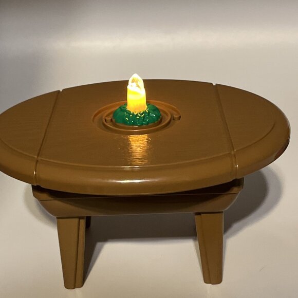 1999 Fisher Price Loving Family Celebrations Dining Room Set Complete & Working - Picture 6 of 16